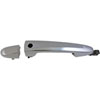 Exterior Door Handle Front Right Without Keyhole Chrome - image 1