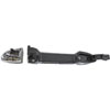 Exterior Door Handle Front Right Without Keyhole Chrome - image 2