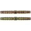 Fuel Line Union 5/16" Steel to 5/16" (8mm) Nylon Tubing - image 2