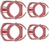 PINK FUEL RETAINING CLIP 5/16 AND 3/8 IN. DOUBLE LOCKING - image 1