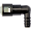 Fuel Line Quick Connector 3/8 in. Steel to 3/8 in. Nylon Tubing [90 Degree] - image 2