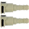 Fuel Line Connectors 3/8" Steel to 3/8" Nylon Tubing - image 2