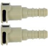 Fuel Line Connectors 3/8" Steel to 3/8" Nylon Tubing - image 3