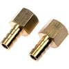 Fuel Line Fitting 16mm x 1.5" Brass - image 1