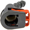 FUEL LINE CONNECTOR 3/8 IN. STEEL TO 5/16 IN. NYLON W/ 45 DEGREE BEND - image 2