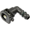 FUEL LINE CONNECTOR 5/16 IN. STEEL TO 3/8 IN. NYLON W/ 90 DEGREE BEND - image 1