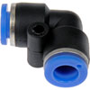 Nylon Connector 90 degree 1/4 in - image 2