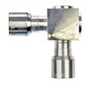 3/8 OD ALUM 90 DEG CONN - image 1