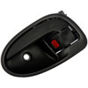 Interior Door Handle Front/Rear Left Smooth Dark Gray - image 1