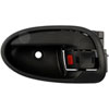 Interior Door Handle Front/Rear Left Smooth Dark Gray - image 2