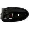 Interior Door Handle Front/Rear right Smooth Dark Gray - image 2