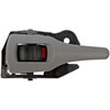 Interior Door Handle Front/Rear Right Smooth Gray - image 2