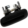 Exterior Door Handle Rear Left Smooth Black - image 1
