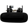Exterior Door Handle Rear Left Smooth Black - image 2