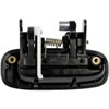Exterior Door Handle Rear Left Smooth Black - image 3
