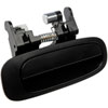 Exterior Door Handle Rear Right Smooth Black - image 1