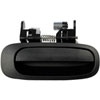 Exterior Door Handle Rear Right Smooth Black - image 2