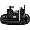 Exterior Door Handle Rear Right Smooth Black - image 3
