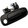 Exterior Door Handle Front Right Smooth Black - image 1
