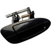 Exterior Door Handle Rear Right Smooth Black - image 1