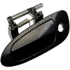 Exterior Door Handle Front Left Smooth Black - image 1