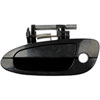 Exterior Door Handle Front Left Smooth Black - image 2