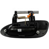 Exterior Door Handle Front Right Smooth Black - image 3