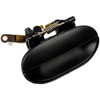 Exterior Door Handle Rear Right Smooth Black - image 1