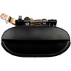 Exterior Door Handle Rear Right Smooth Black - image 2