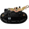 Exterior Door Handle Rear Right Smooth Black - image 3