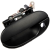 Exterior Door Handle Front Left Smooth Black - image 1