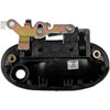 Exterior Door Handle Front Left Smooth Black - image 3