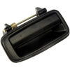 Exterior Door Handle Rear Left Textured Black - image 1