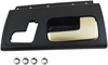 Interior Door Handle Front Right Kit Chrome Lever Black Housing - image 1