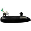 Exterior Door Handle Front/Rear Right Smooth Black - image 2