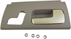 Interior Door Handle Front Right Kit Chrome Lever Gray Housing - image 1
