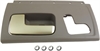Interior Door Handle Front Left Kit Chrome Lever Gray Housing - image 1