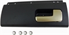 Interior Door Handle Rear Right Kit Chrome Lever Black Housing - image 1