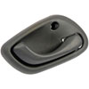 Interior Door Handle Front/Rear Right Textured Gray - image 1