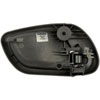 Interior Door Handle Front/Rear Left Textured Gray - image 3