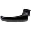 Interior Door Handle Front/Rear Left Smooth Black - image 2