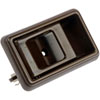 Interior Door Handle Front Right Smooth Brown - image 1