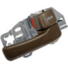 Interior Door Handle Front/Rear Right Smooth Brown - image 1