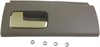 Interior Door Handle Rear Left Kit Chrome Lever Gray Housing - image 1
