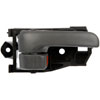 Interior Door Handle Front Right Smooth Gray - image 2
