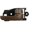 Interior Door Handle Front Right Smooth Brown - image 2
