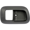 Interior Door Handle Front Right Bezel Textured Gray - image 2