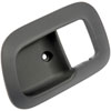Interior Door Handle Front Left Bezel Textured Gray - image 1