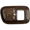 Interior Door Handle Front Left Bezel Textured Brown - image 3