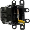 Interior Door Handle Front Left Smooth Black - image 3